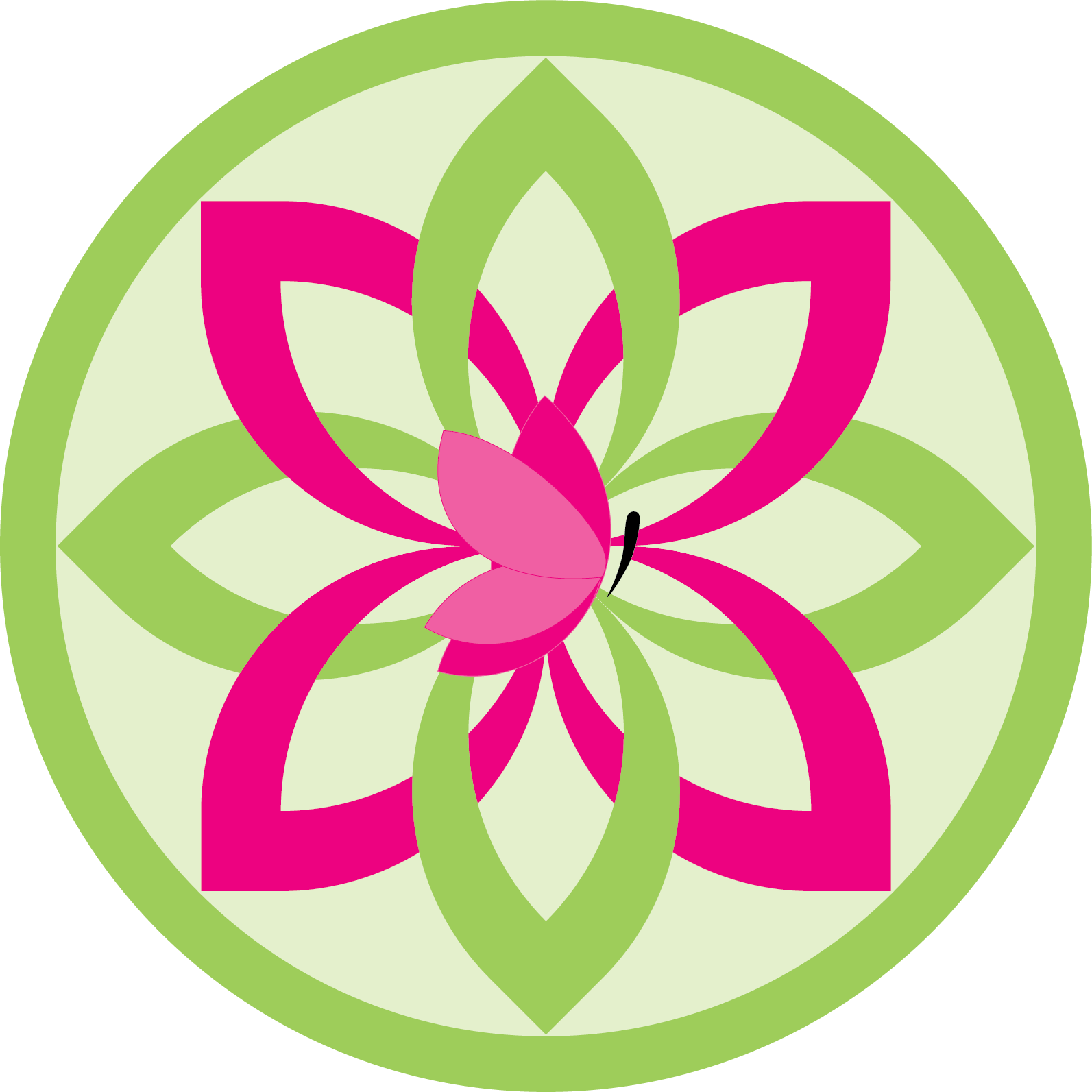 2. Flower Icon Logo